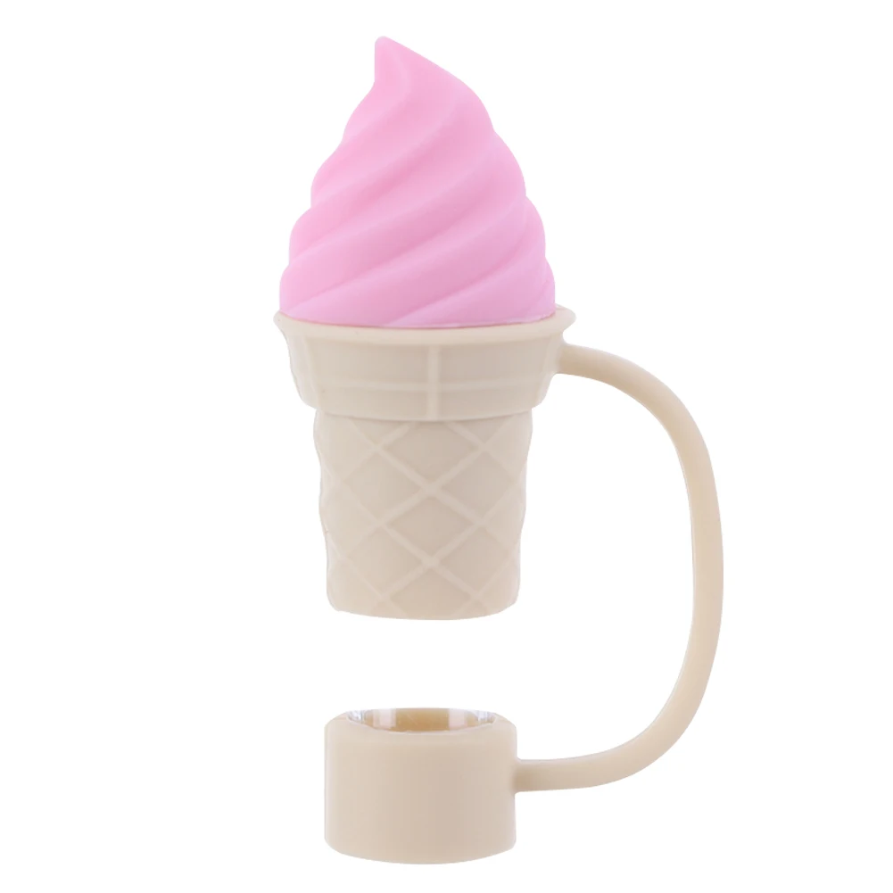 Reusable Silicone Cartoon Straw Caps for 30 40 Oz Tumblers