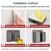 1-3PCS Phone Shelf Self-Adhesive Cell Phone Remote Control Storage Shelf Wall Bedside Adhesive Shelf Bathroom Accessories 4