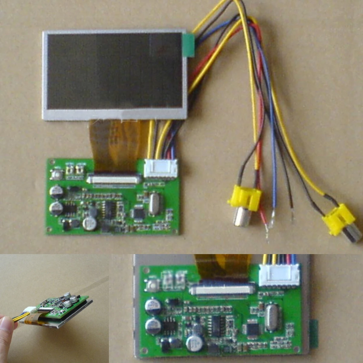 

3 inch TFT LCD module kit 960*240 2 way RCA NTSC/PAL display image Flip Brightness adjust for Industrial doorbell display CCTV