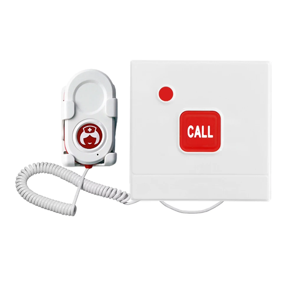 Ycall bezdrátový nemocnice zdravotní sestra SOS volat knoflík alarm zvon systém s sboru držák