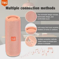 Tg365 tragbarer Bluetooth woofer for music players, dual subwoofer Subwoofer is an outdoor stereo speaker - Image 4