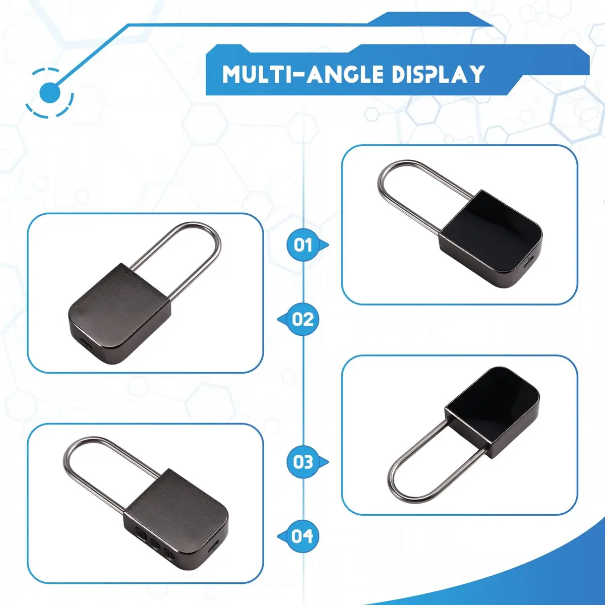 A10R 99일 메탈 타이머 잠금장치, 휴대폰, 간식, 주류, 게임 콘솔용 전자 시간 잠금 잠금장치, 스마트 패드락