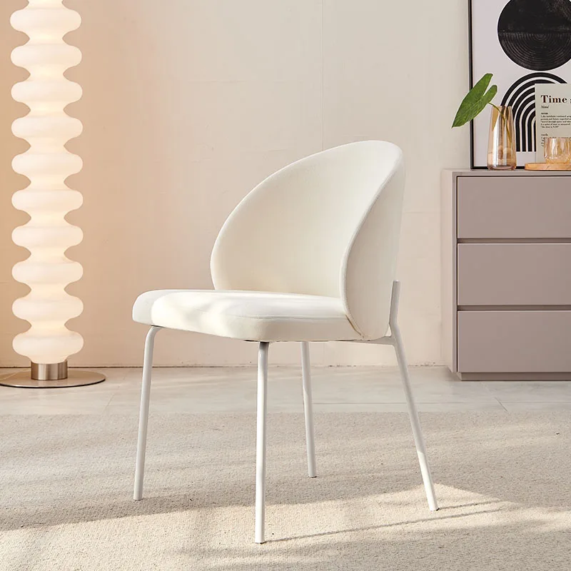 

Lounge Accent Dinner Chair Gaming White Salon Luxury Relax Chairs Creative Ground Sillas De Oficina Bedroom Furniture WXH30XP