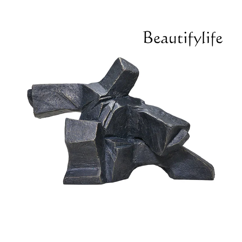 

Abstract Character Decoration Hotel Artistic Living Room Decoration Taiji Sculptured Ornaments Customization