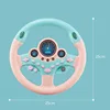 Kids Musical Steering Wheel Vocal Toys Eletric Simulation Steering Wheel Toy With Light Sound Baby Educational Copilot Toy Gift 5