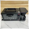 Portable Electric 3-in-1 breakfast machine Multi-functional coffee electric oven toaster 5