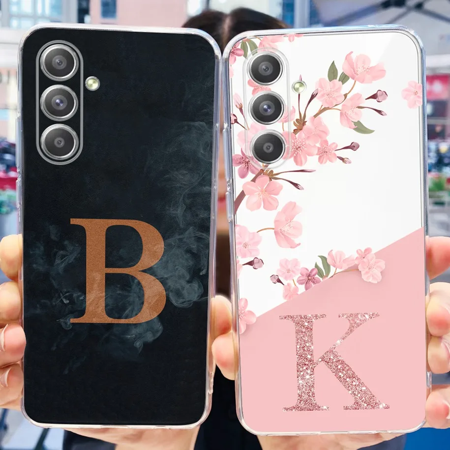 2024 Cute Floral Transparent Soft Phone Case
