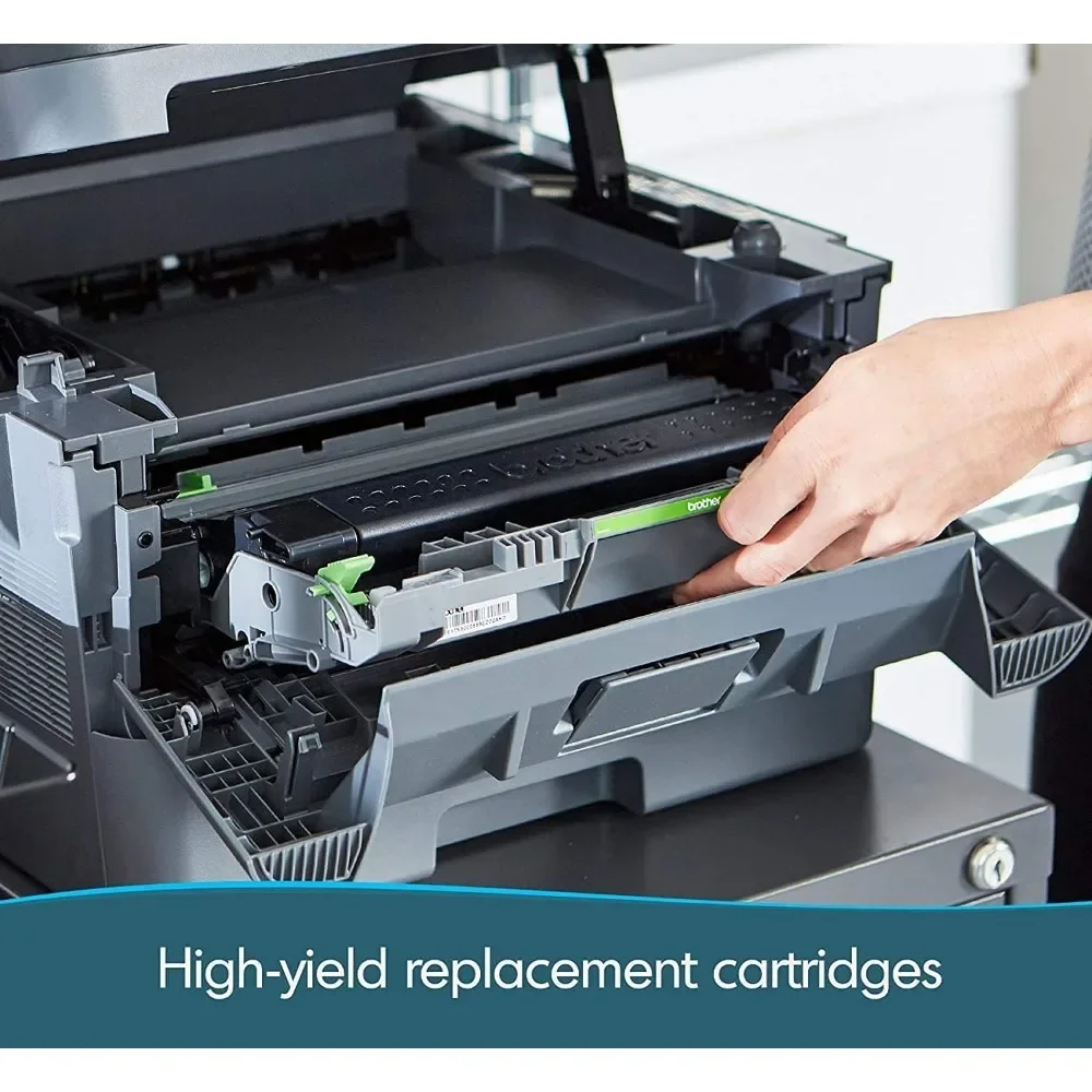 Compact Wireless Monochrome Laser All-in-One Printer-Print Copy Scan Fax-Mobile Printing Auto Duplex Printing