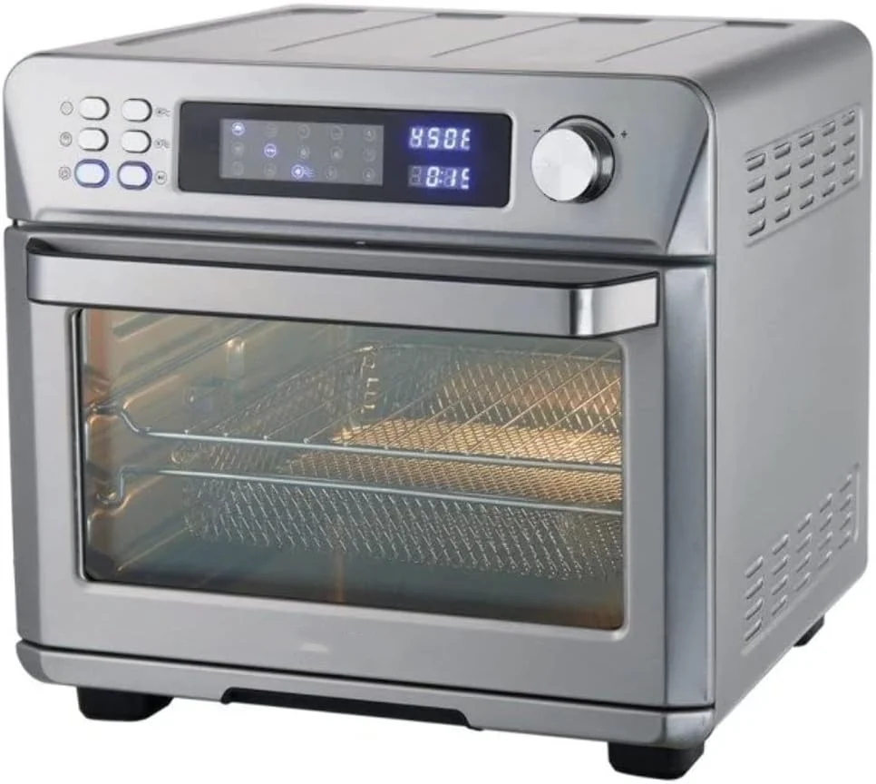 

Air Fryer Oven, Digital, 26 Quart 10-in-1 Countertop Toaster Oven & Air Fryer Combo - Grill, Rotisserie, Dehydrator, Pizza O Dtf