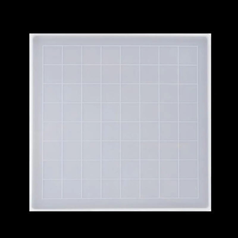 

1 Set Chess+Checkerboard Silicone Mould DIY Crafts Making Tool Chess Board Crystal Epoxy Resin Mold
