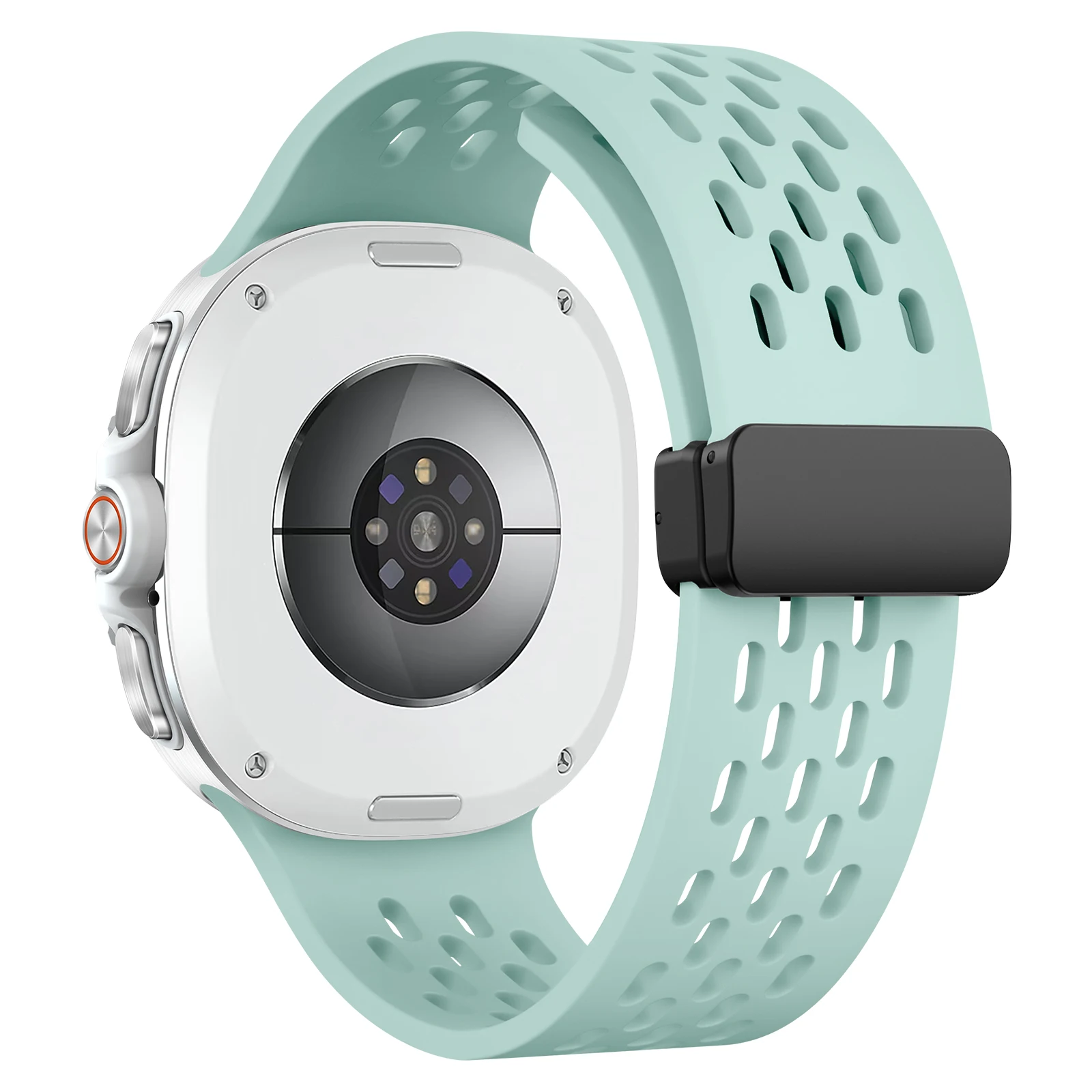 Magnetic Sport Band, Breathable Silicone Bracelet Strap