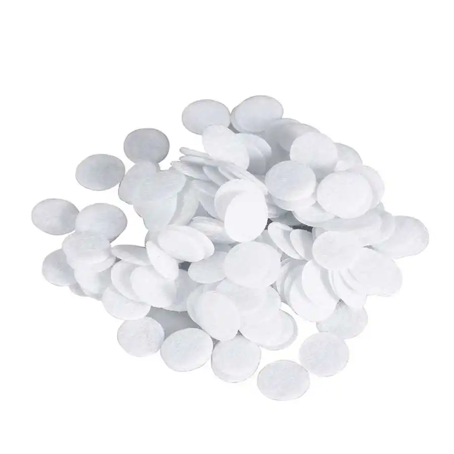 200PCS Microdermabrasion Cotton Filter Replacement Peeling Parts For Face Care & Blackhead Removal Beauty Machine 11mm and 18mm 2
