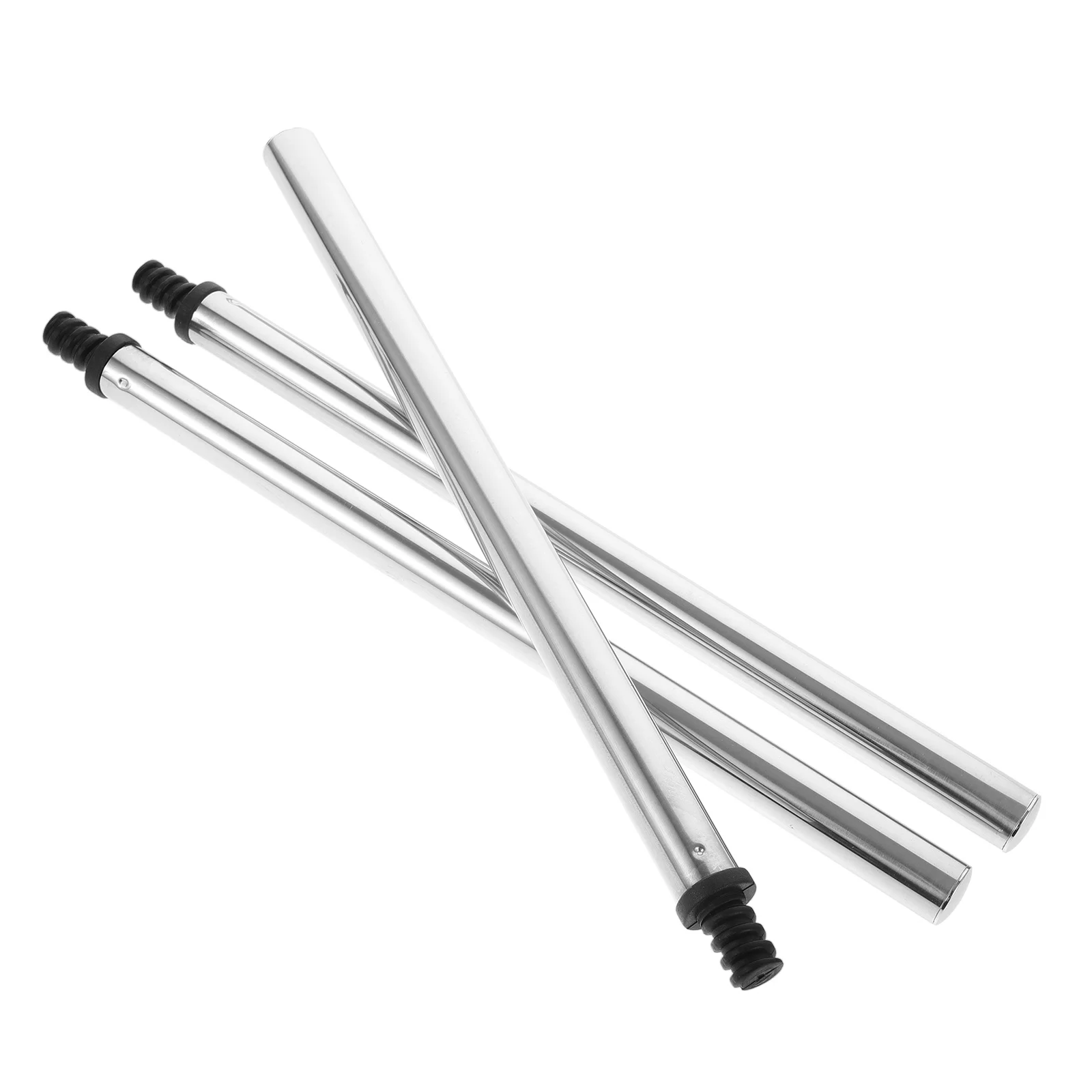 3 Pcs Toilet Brush Accessories Fittings Screw Connector Scrub Handles Sticks Pole Attachments Appendix Replace toilet brush set