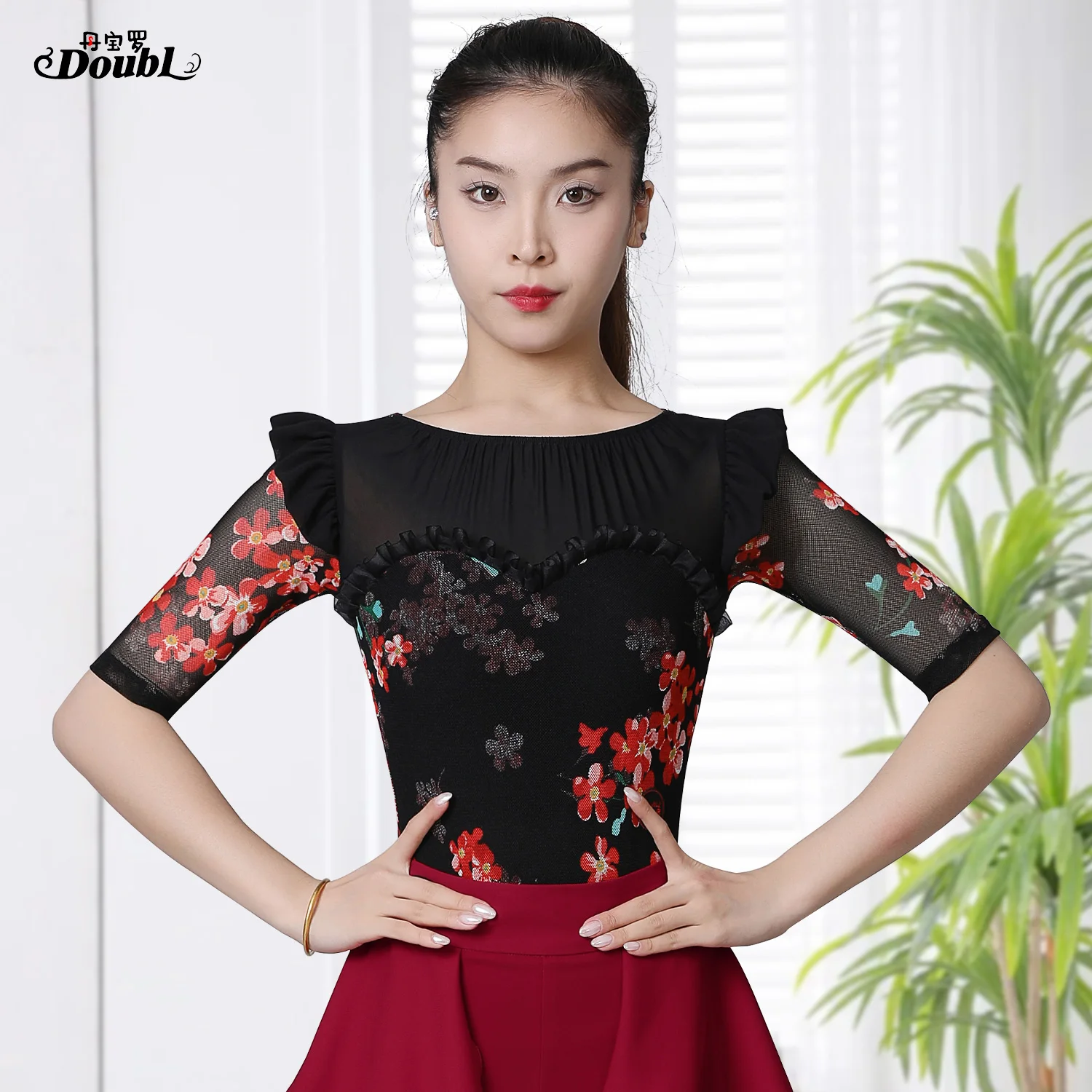 

Женское трико для латиноамериканских танцев, откровенное бальное боди для сальсы, Танго, ча-румбы, самбы, новинка 2022