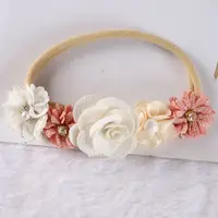 3pcs Baby Girl Headband set Cute Baby Elastic Hair Band Newborn Head Flower Toddler Headband Headwear Kids Accessories 6