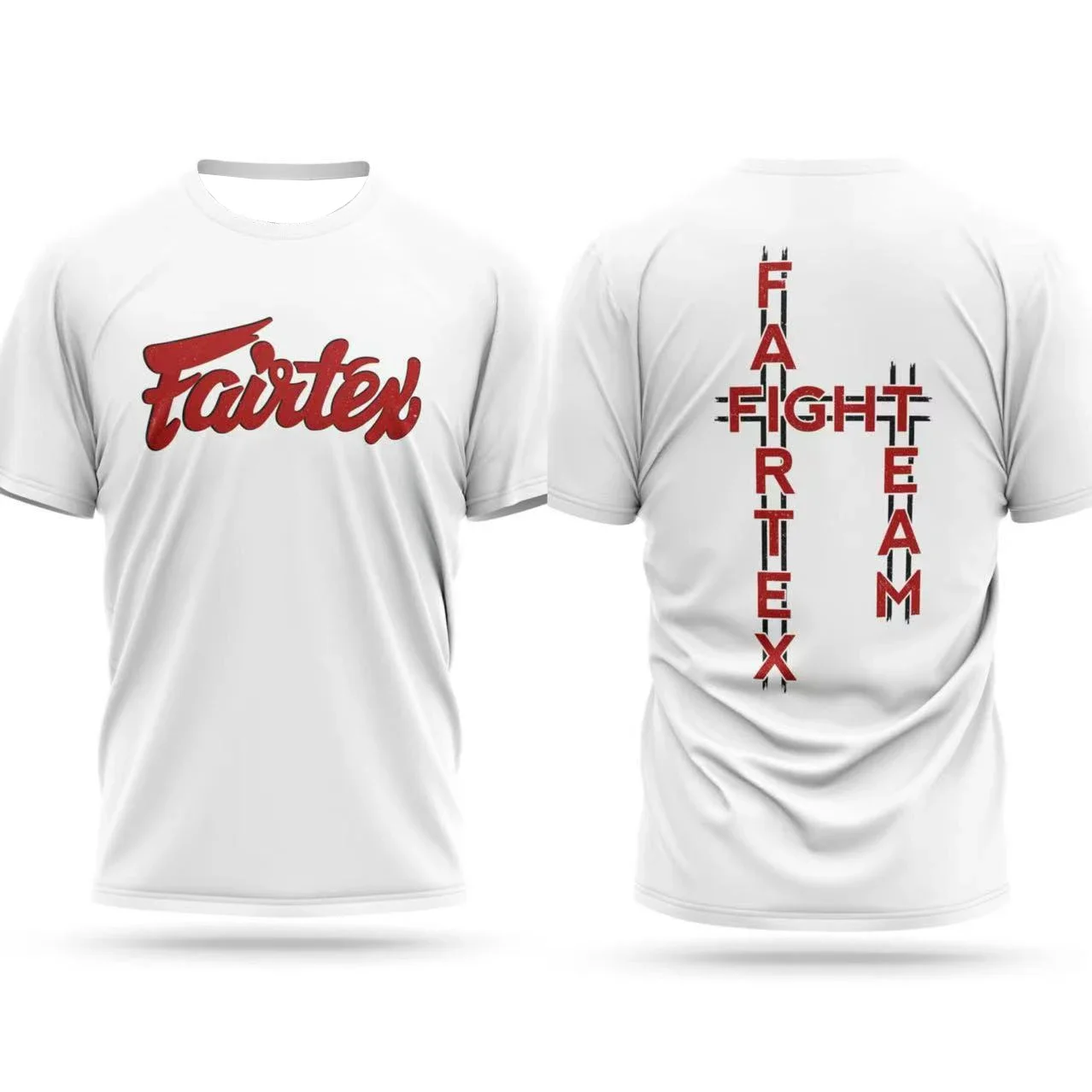 Neues Sommer-Schnelltrocknendes Herren-T-Shirt, Kampfanzug, Fairtex-bedruckt, sportlich, bequem und atmungsaktiv, lockere Kurzarm-Tops für Damen – Detail 14