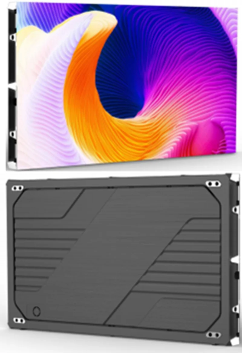 P1.25 ultra high definition small pitch COB indoor LED display screen, single die cast aluminum box size 600MMx337.5MM