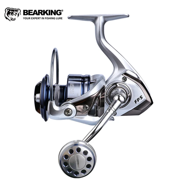 BEARKING brand New arrival Saltwater Fishing Reel Spinning 1000-6000 9+1BB  5.2:1 Max Drag 12KG Water-Proof Reels - AliExpress