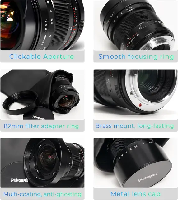 perfeear 14mm 2.8. eマウント New: Pergear 14mm f/2.8 ultra-wide angle manual focus full