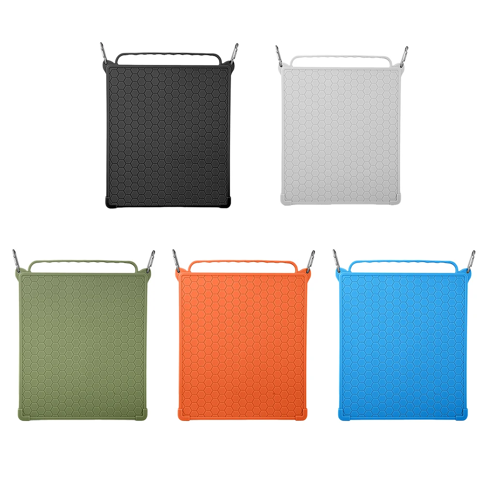Starlink Mini Silicone Protective Case with Carabiner - Outdoor Portable Full Coverage Shell