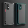 Luxury Case For Xiaomi Redmi Note 12s Cover Coque Funda Matte Translucent Shockproof Hard PC Protective Phone Bumper Mi Note 12S