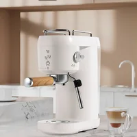 Small Italian semi-automatic espresso machine milk foam integrated machine 2