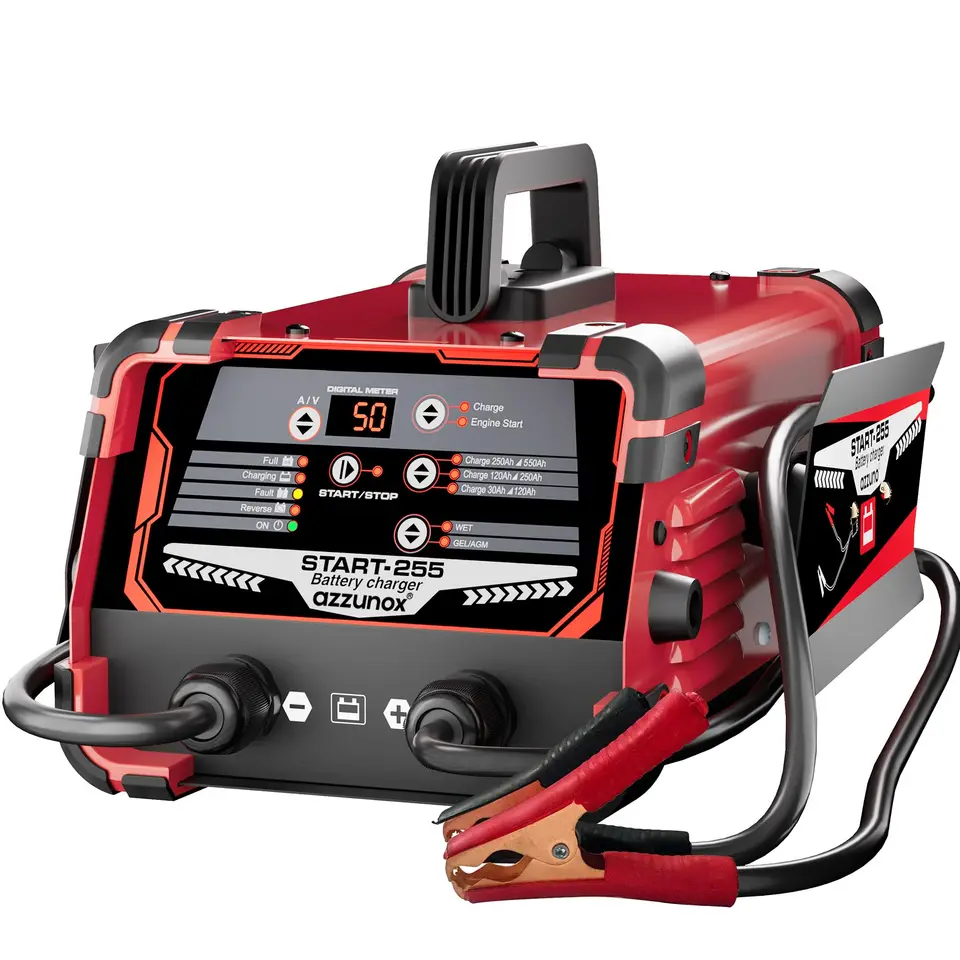 Professional 50 Amp Smart Battery Charger Maintainer