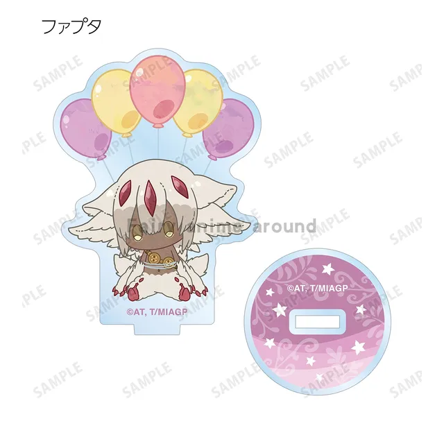 2023 NEW Anime Made In Abyss Riko Nanachi Faputa Mini Action Figure Doll  Model Plate Cosplay Toy for Acrylic Stand Gift