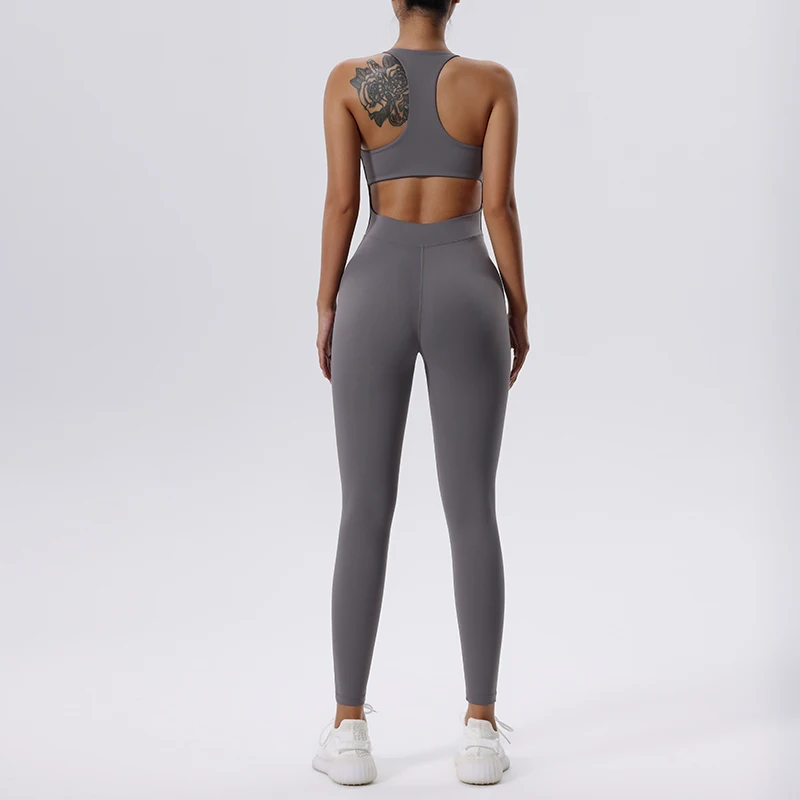 Women’s Sleeveless Fitness Jumpsuit 4