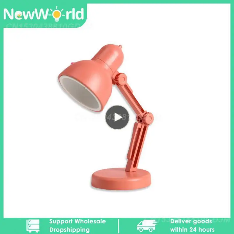 

1PCS Mini Book Light With Clip LED Table Lamp Foldable Night Home Room Computer Night Lights Eye Travel Portable Book