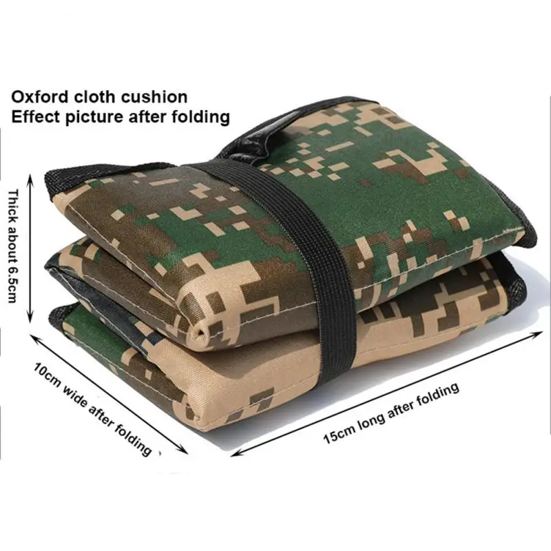 Portable Folding Camping Mat Waterproof Oxford Cloth Foam Sitting Pad Beach Mat Outdoor Prevent Dirty Hiking Small Picnic Seat foam pad camping mat picnic mat