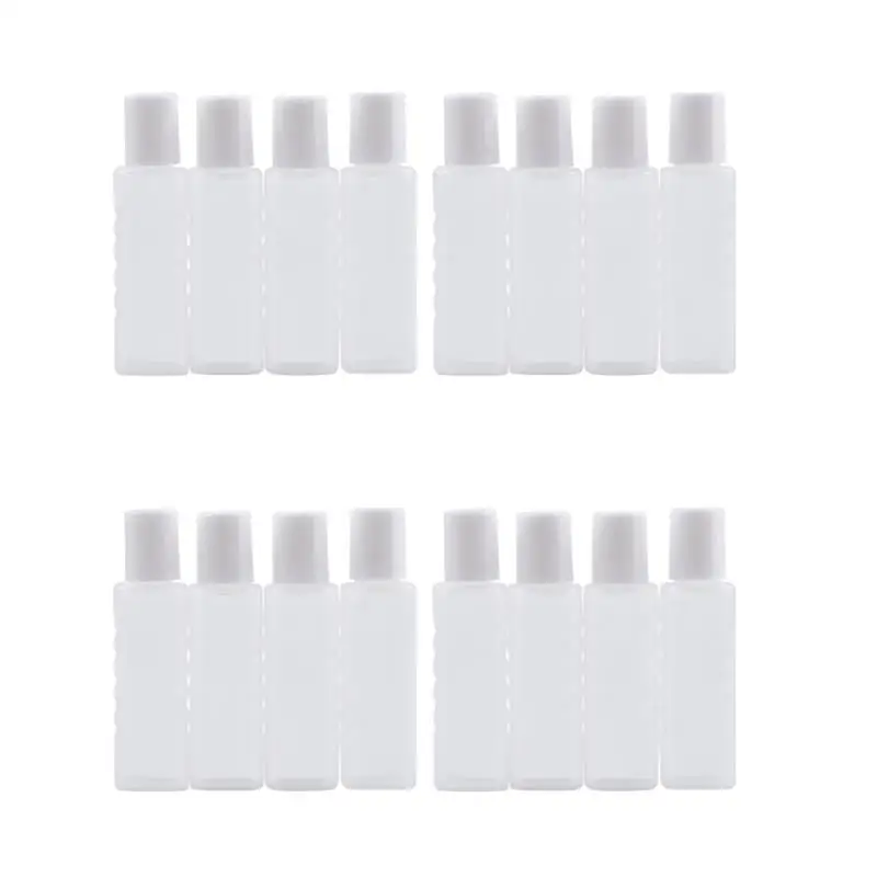 20 Pcs Empty Contact Lens Solution Small Squeeze Solution Container Refillable Bottles Travel Bottle Care Accessories
