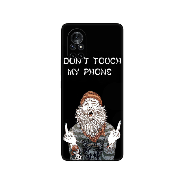Huawei Nova 8 Case Nova8 5G 4G Back Cover For Huawei Nova 8 5G Phone Cases Soft Silicone TPU Fundas 6.57 inch black tpu case