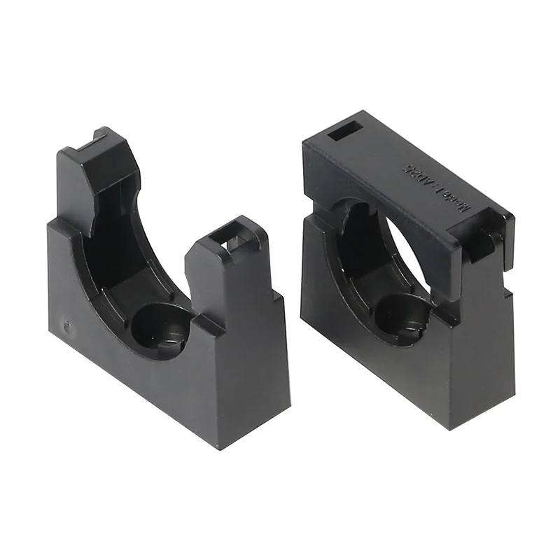 10Pcs Hose Fixing Bracket Nylon Plastic Corrugated Pipe Water pipe Mount Cable Guide Corrugated pipe Fastening Accessories hose fixing bracket