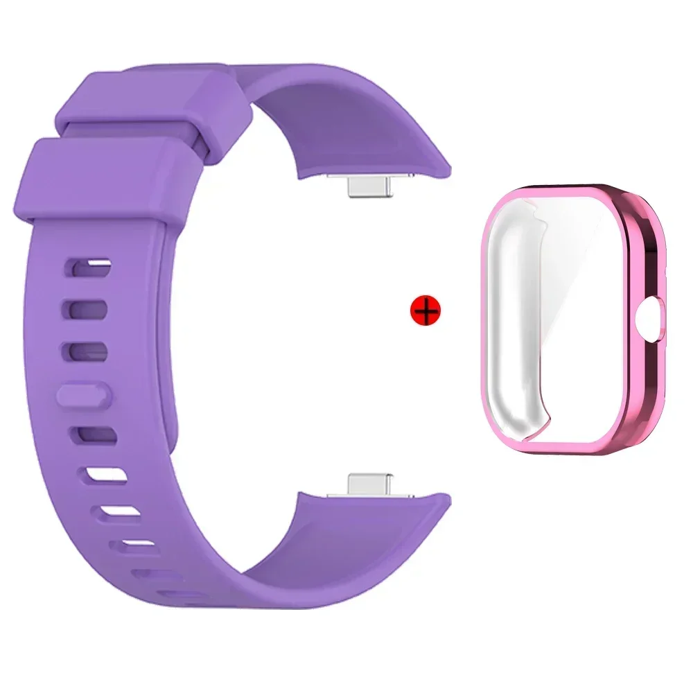 Silicone Strap with Protective Case