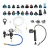 28pcs Radiator Pressure Tester Cooling System Leakage Test Kit for BMW Ford VW 3