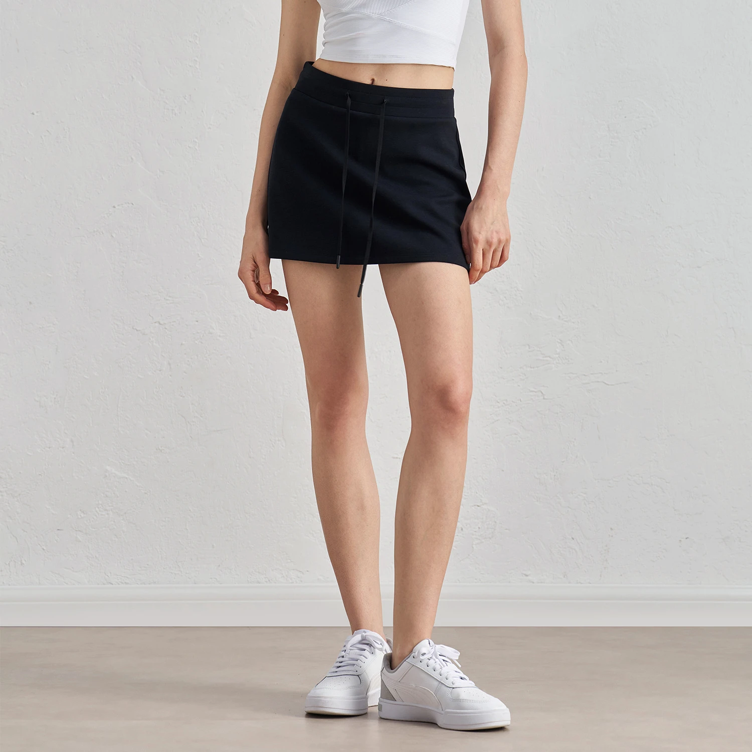 Mermaid Curve Air Layer Sports Yoga Skirt Women's New Summer High Waist Spice Girl A- line Skirt Slimming Casual Hip