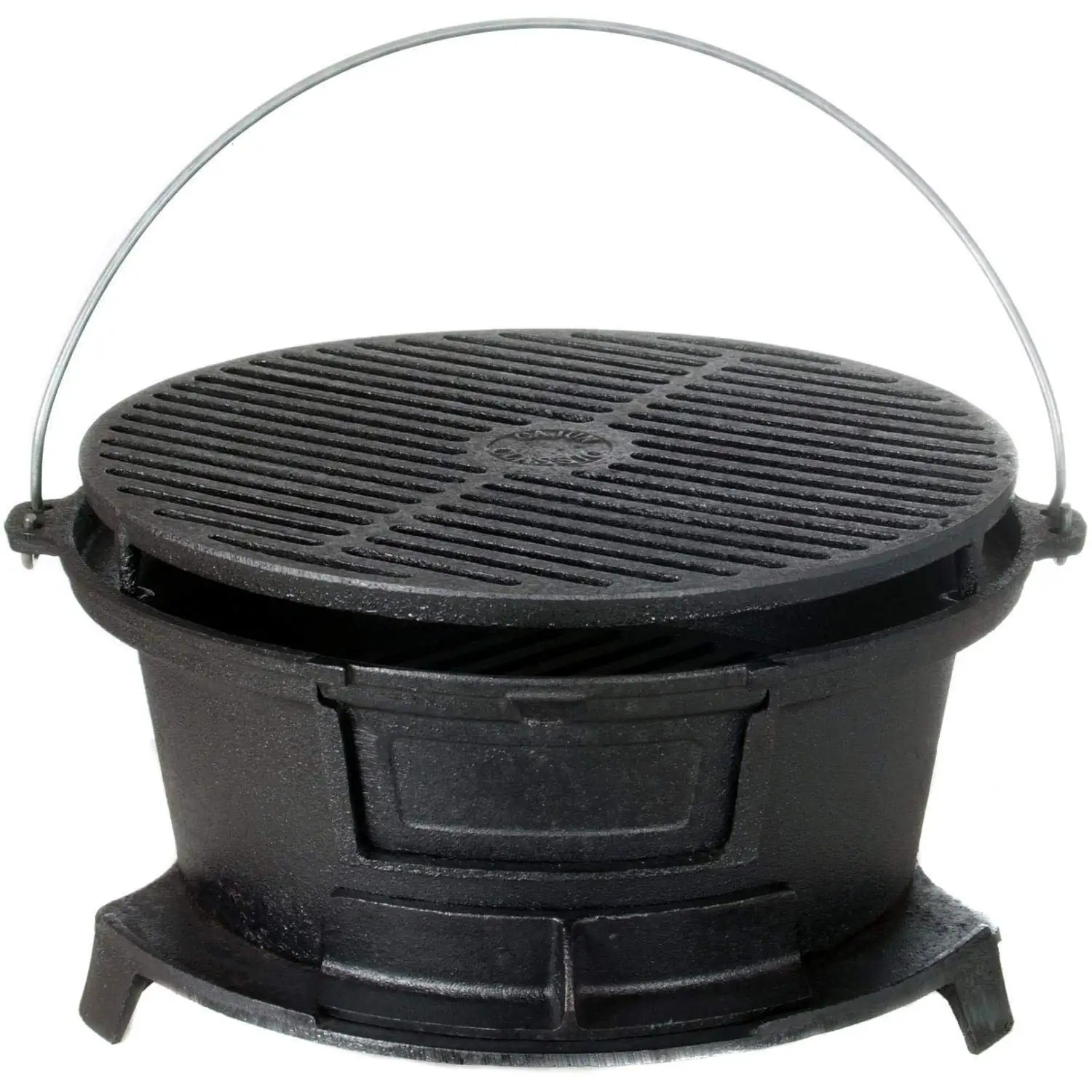 USA Hotsellling Cast Iron Charcoal Bbq Grill Durable For Life Time