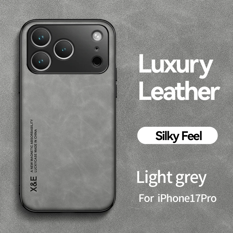 Luxury Leather Shockproof Phone Cover - Premium Protective Case