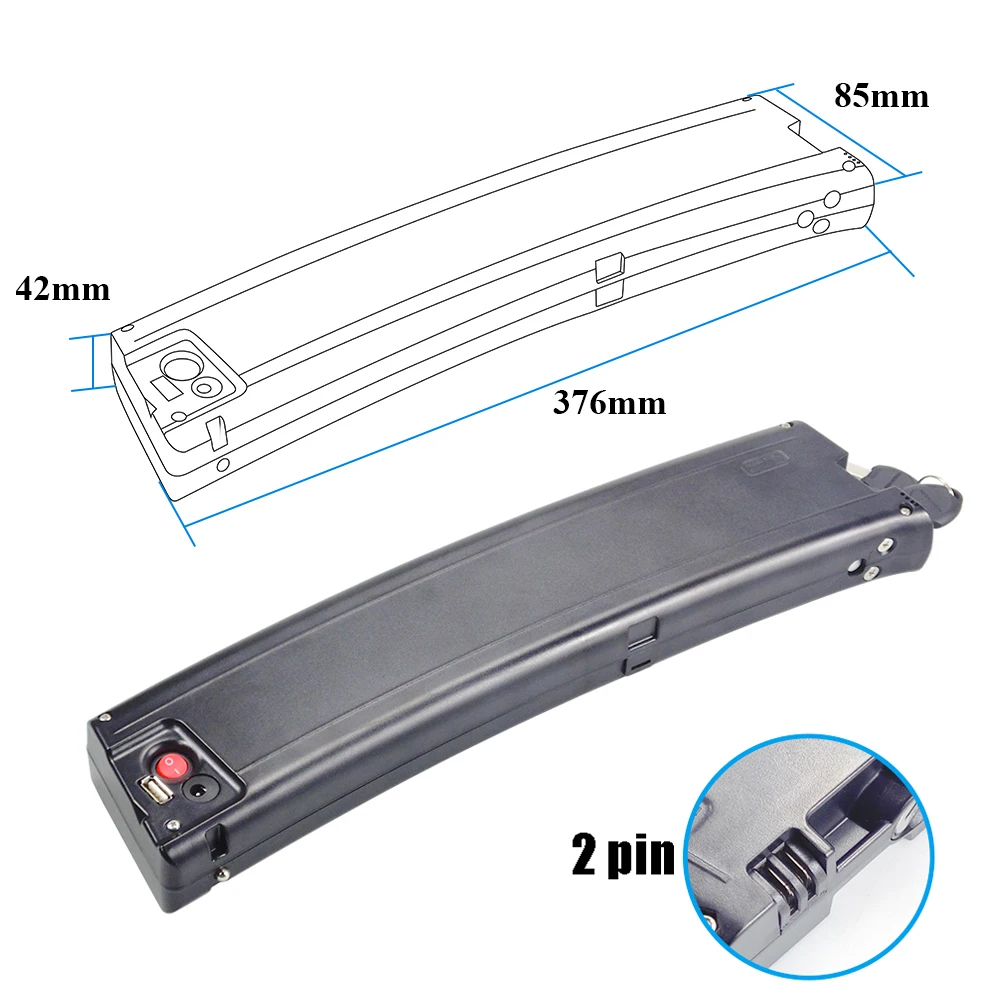 Oyama Folding Ebike Replacement Battery Pack 36V 8Ah 8.7Ah 10Ah 250W 350W 500W Foldable ebike