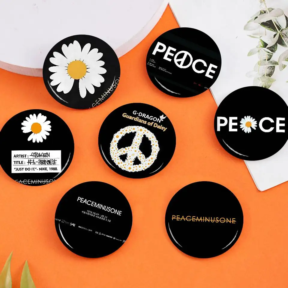 ミュージシャン Peaceminusone peaceminusone logo pin set #2 pin set