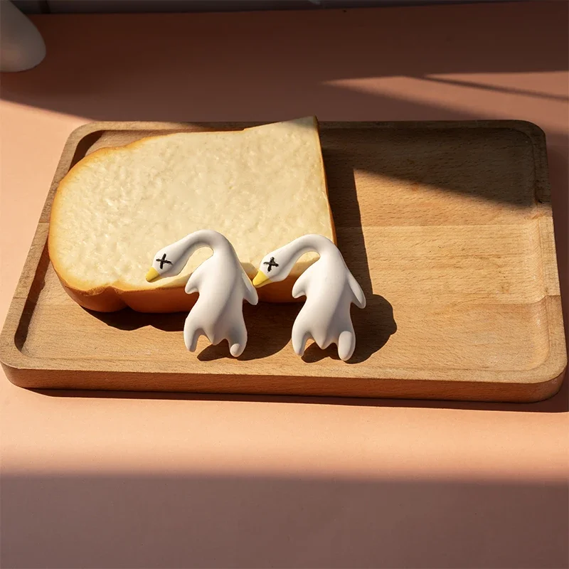 Mini Roast Duck Silicone Mould Handmade Duck Soap Plaster Crafts Resin Cement Mold DIY Chocolate Decoration Cake Baking Supplies