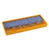 30 Pcs Bur Diamond Grinding Head Set Coated Carving Burrs Rotary Tool Bit Grit 120 Shank 3Mm 1/8 Inch For Dremel Tools Accessori 4
