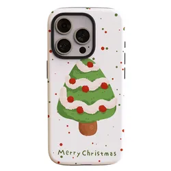 Festive Christmas Tree Design 2 - in - 1 Protective Phone Case Film Shell - Galaxy S20 FE (SDanJie008)