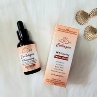 Collagen Plus Vitamin C Vitamin E Rose Hips Green Tea Whitening Facial Serum 30ml 1