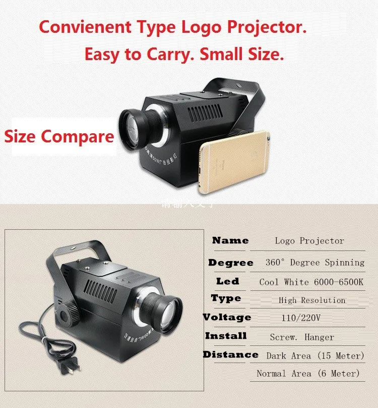 LED LOGO Projector 30W