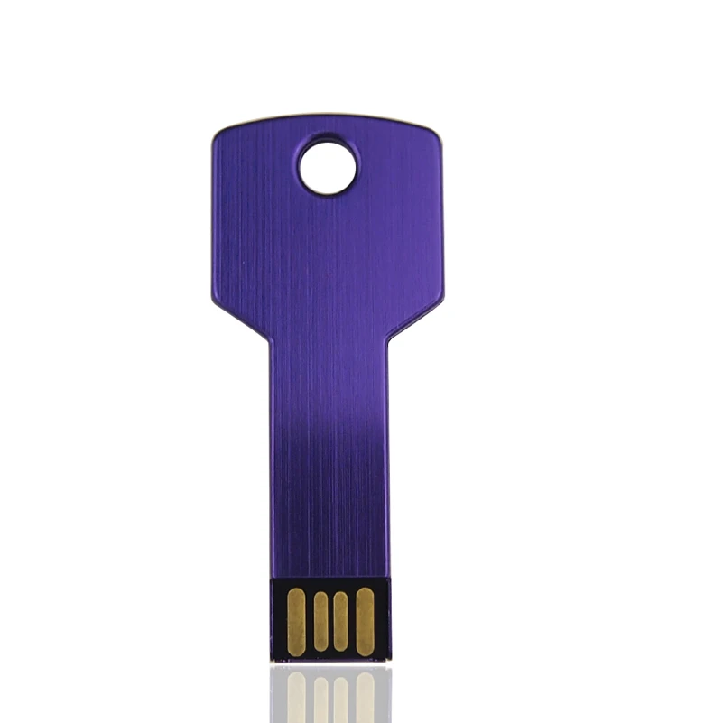 Customizable Colorful Key USB Flash Drive - Engrave Your Logo
