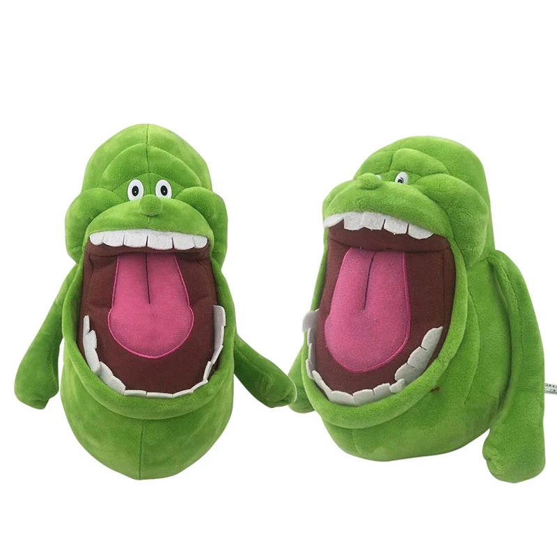 Cute Green Ghostbusters Plush Toys Cartoon Ghost Stuffed Doll Toys For