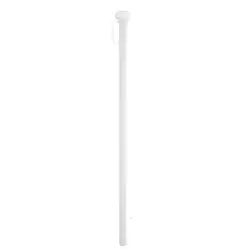 Large Diameter Reusable Silicone Straws with Cover for Tumblers and Water Bottles (Transparent)