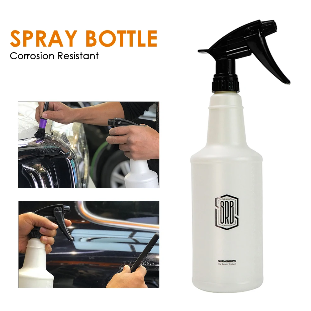 750ml Sprayer High Corrosion Resistance Pressurized Car Wash Garden Spray Bottle  Product Size 32 Cm High Diameter 8.5 Cm PE 2